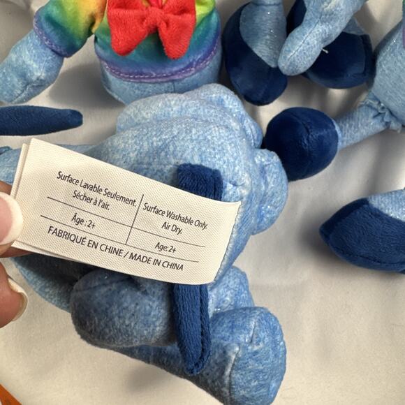 Disney Rainbow Pride Plush Plushies Set of 4 NWOT Pluto Minnie Donald Daisy - Picture 8 of 11